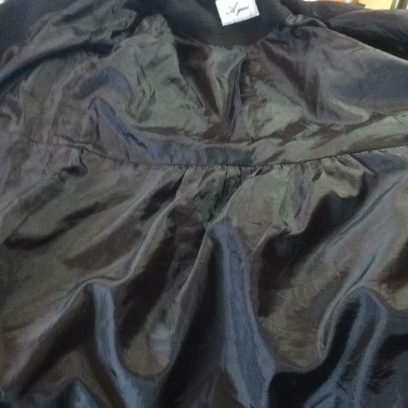 🗻🏹A’gaci Black Button down Coat! Sz L - Picture 7 of 7